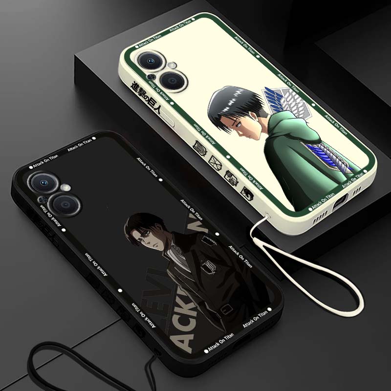 Oppo Reno 12 - Cover di Lusso Attack On Titan