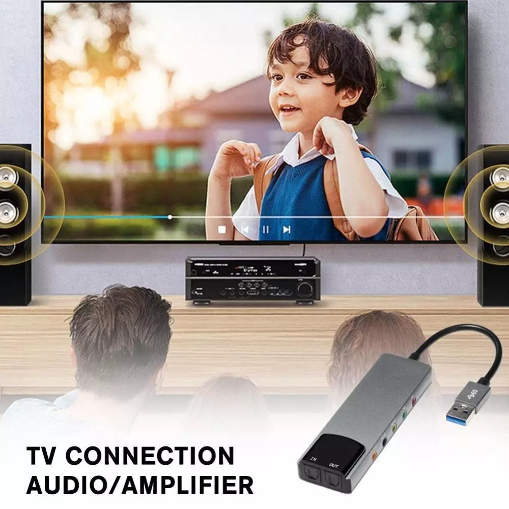 Usb Sound Card External - Nuova scheda audio USB 7.1 a