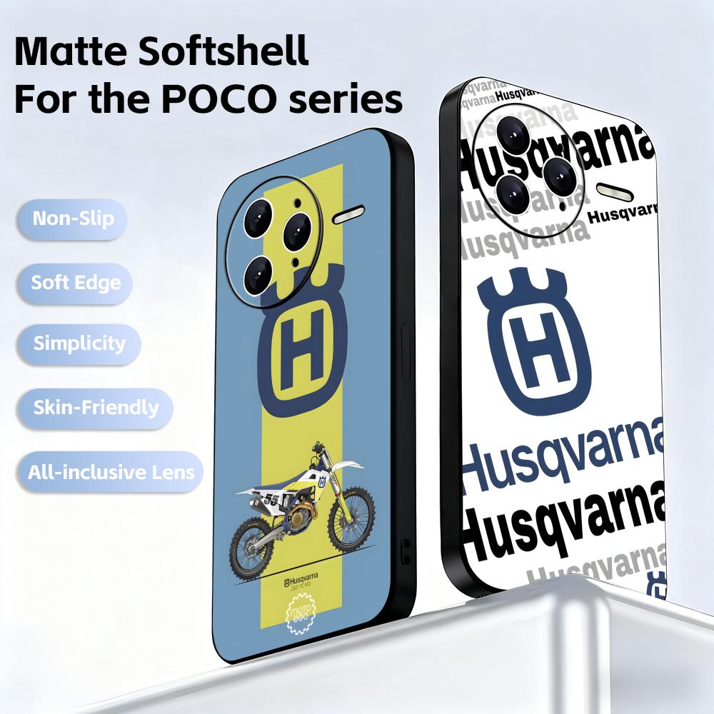 Xiaomi Poco X6 - Cover per telefono H-Husqvarna per Xiaomi