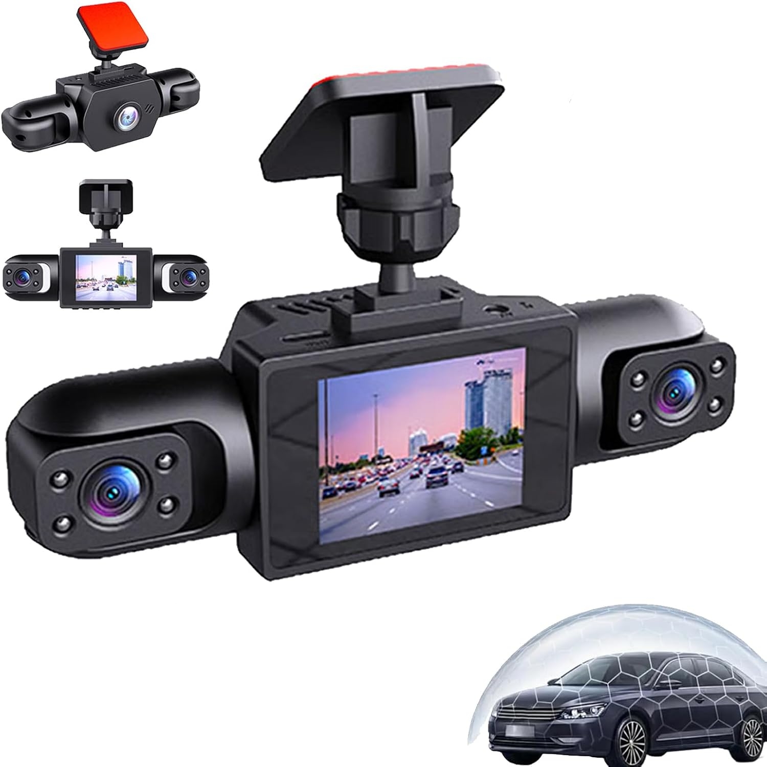 Panoramic Dash Cam 360 - Dash Cam Panoramica a 360 Gradi