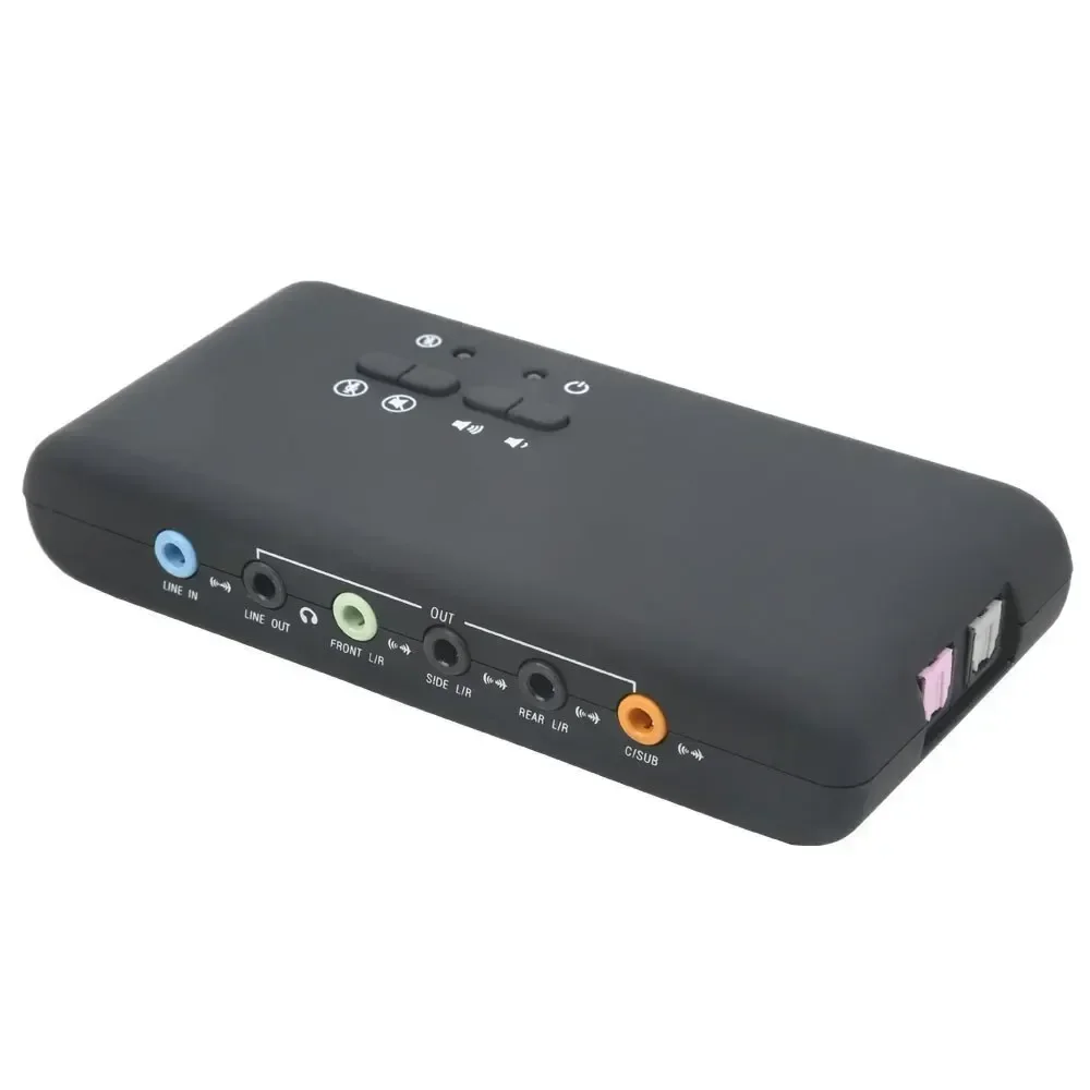 Usb Sound Card External - Scheda Audio USB Professionale con Chipset