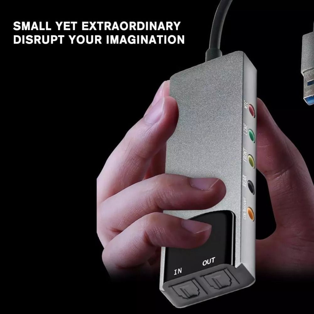 Nuova scheda audio USB 7.1 a 5 - Usb Sound Card External recensione e prezzo