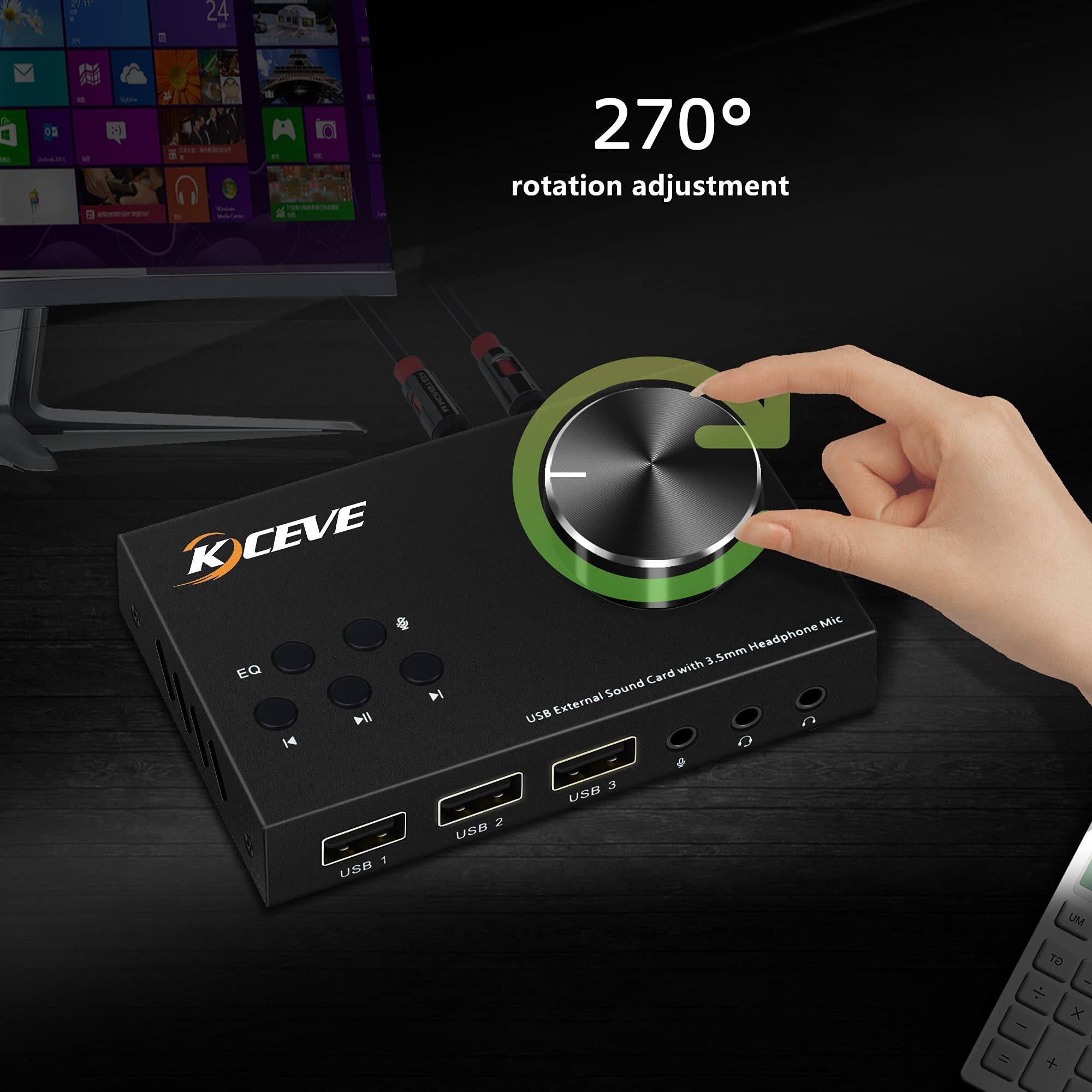 Scheda audio esterna con contr - Usb Sound Card External recensione e prezzo