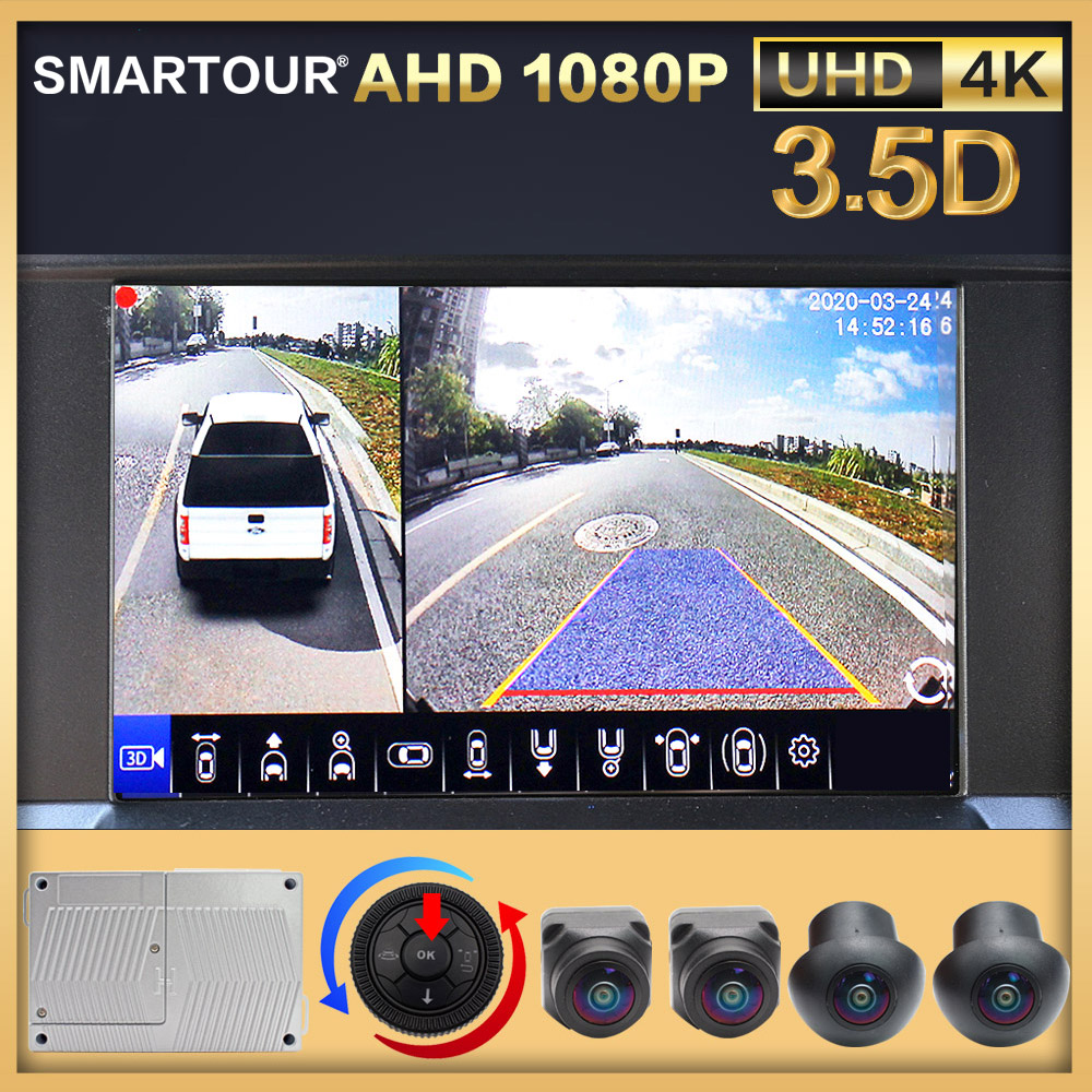 SMARTOUR HD 1080P 3.5D 360 Gra - Panoramic Dash Cam 360 recensione e prezzo