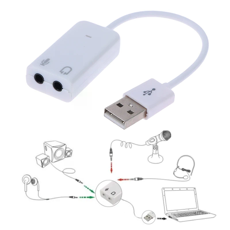 Adattatore USB 2.0 3D 7.1 5HV2 - Usb Sound Card External recensione e prezzo