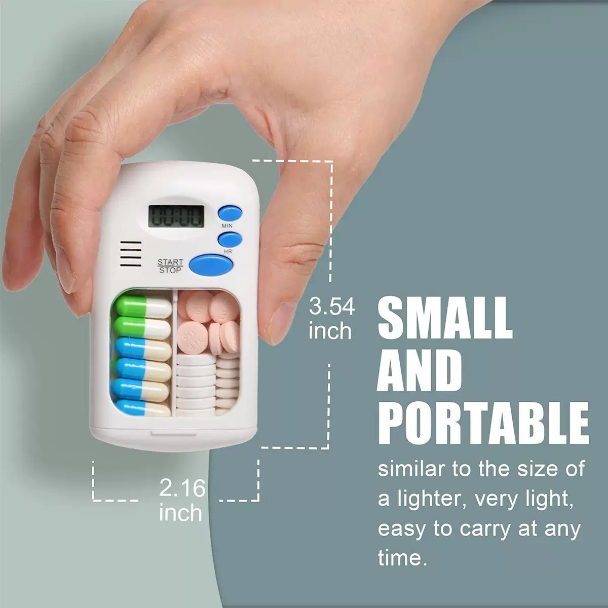 Mini Portapillole Elettronico  - Electronics & Gadgets Starting With T recensione e prezzo