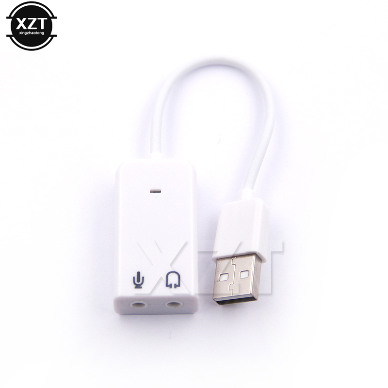 3D White 2.0 Virtual 7.1 Chann - Usb Sound Card External recensione e prezzo