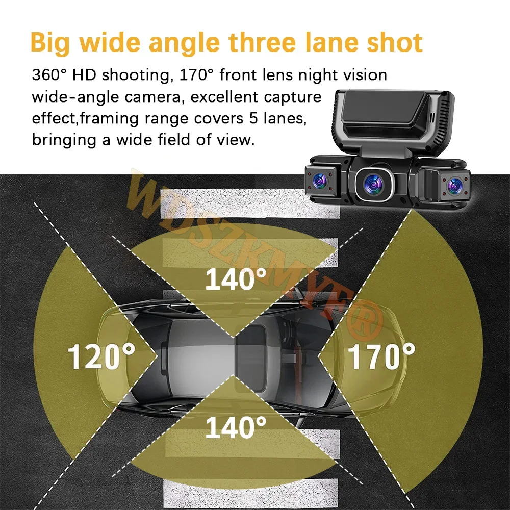 Telecamera a 360 Gradi con 4 V - Panoramic Dash Cam 360 recensione e prezzo